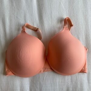 Warners Elements‎ of Bliss Lightly Lined Underwire Bra 38D Peach Comfort
